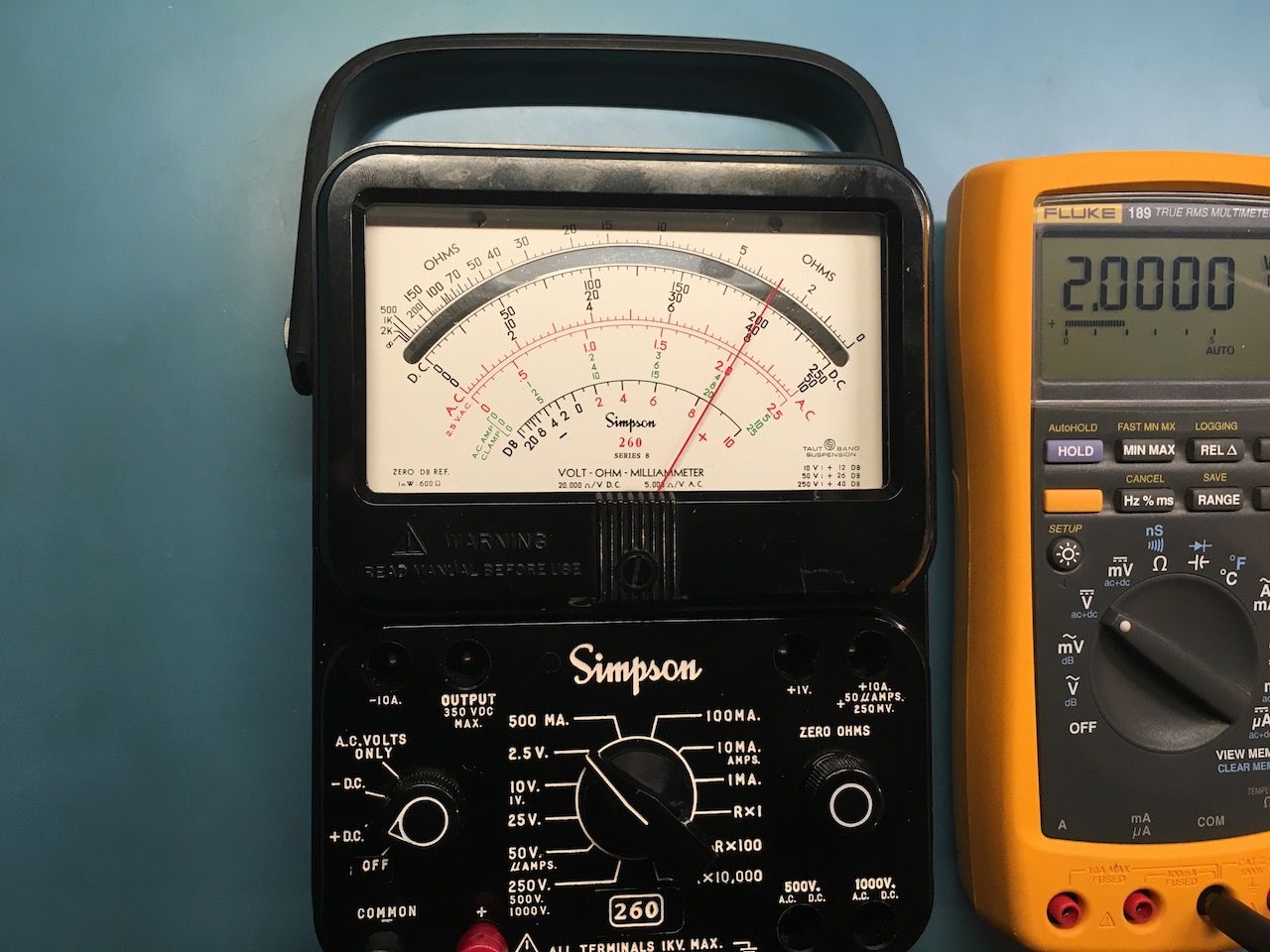 Simpson 260 series 8 calibration instructions (lots of photos, no really..LOTS) Page 1